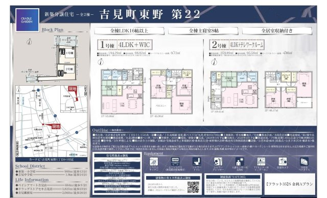 【仲介手数料無料】新築戸建　吉見町東野1-6-14（全２棟）のその他