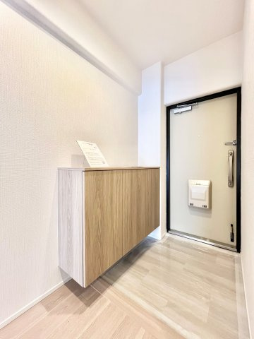 ネオコーポ鶴橋の玄関|ゆったりとした玄関です