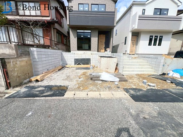 長期優良住宅の安心住宅　糀台3丁目13番　A号棟　新築戸建の駐車場