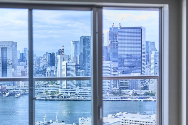 SKY DUO SUN VILLAGE T棟  44階の展望