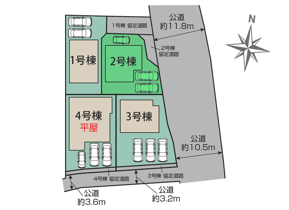 ブルーミングガーデン前橋市北代田町ー②の画像
