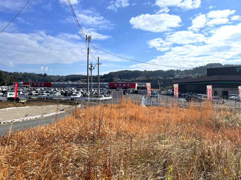 日置市伊集院町伊鹿倉一丁目土地のその他|土地上の西側からの様子です(2026年1月19日撮影)