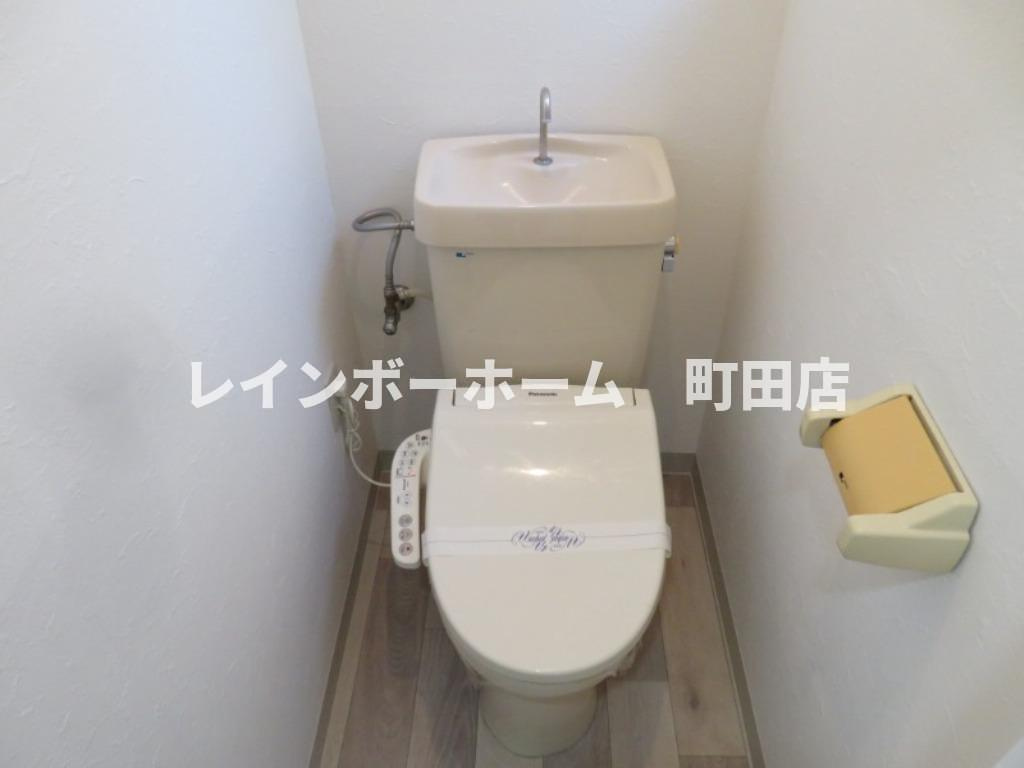 パンシオン町田※初期費用分割後払いサービス利用可能物件のトイレ