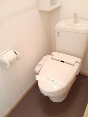 【トイレ】 | サンライズ・ヒル | 落ち着いた色調のトイレです