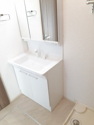 【洗面所】 | アマテラス | スペースが確保できる洗面所です