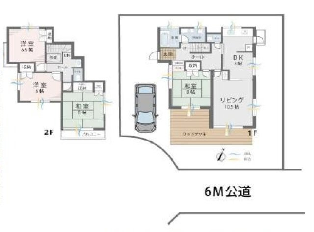 【間取り】 | 東松山松風台　中古戸建