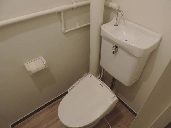 【トイレ】 | ビレッジハウス旭2号棟 | ビレッジハウスの同一物件・同一タイプの間取りの写真です