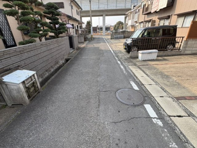 【前面道路含む現地写真】 | 諏訪二丁目中古住宅