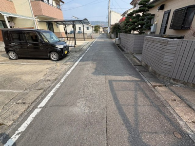【前面道路含む現地写真】 | 諏訪二丁目中古住宅