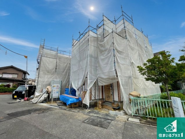 神戸市西区南別府　新築一戸建ての外観|周辺は落ち着いた街並みの住宅地！子育てがしやすい住環境です！まだ未完成ですが、現地でしかわからない事もございます。是非一度ご覧ください。