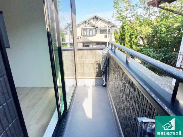神戸市西区南別府　新築一戸建てのバルコニー|日当たりのよいバルコニー！お部屋が開放的に！