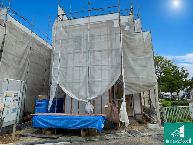 神戸市西区南別府　新築一戸建ての外観|周辺は落ち着いた街並みの住宅地！子育てがしやすい住環境です！まだ未完成ですが、現地でしかわからない事もございます。是非一度ご覧ください。