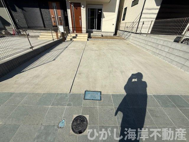 茅ヶ崎市香川4丁目　新築戸建　全3棟の駐車場|駐車スペース