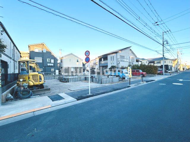 足立区佐野1丁目新築分譲住宅の外観|現況写真