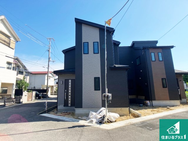 神戸市西区南別府　新築一戸建ての外観|お客様に長く安心して住んでいだだける事にこだわった家づくり！住んでからのアフターサービスにもしっかりと取り組んでいます！