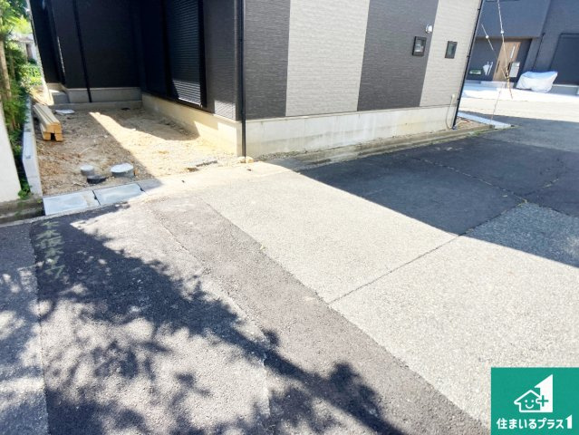 神戸市西区南別府　新築一戸建ての駐車場|駐車スペース！散水栓があるので、こまめに愛車を洗えます！