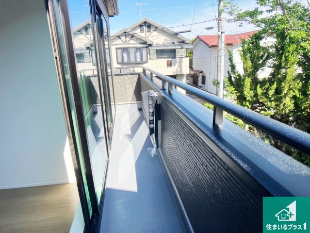 神戸市西区南別府　新築一戸建てのバルコニー|日当たりのよいバルコニー！お部屋が開放的に！