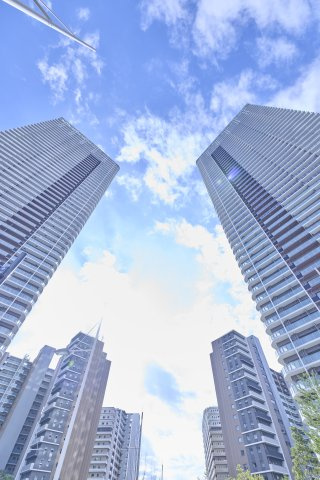 SKY DUO SUN VILLAGE T棟  34階の外観|現地外観写真です。