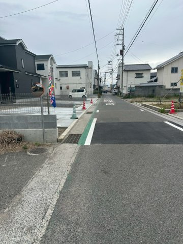 土橋2丁目　新築戸建の前面道路含む現地写真|【前面道路含む現地写真】