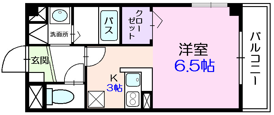 102号室
※現況と異なる場合は、現況優先となります。