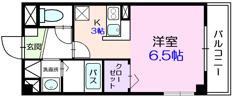 202号室
※現況と異なる場合は、現況優先となります。