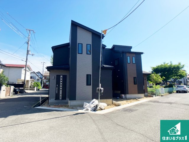 神戸市西区南別府　新築一戸建ての外観|お客様に長く安心して住んでいだだける事にこだわった家づくり！住んでからのアフターサービスにもしっかりと取り組んでいます！