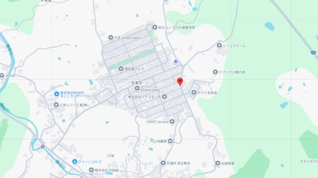 枚方市氷室台　第2期　売土地の地図
