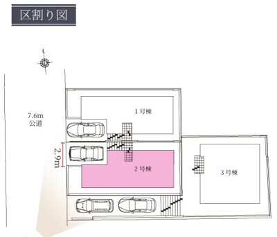 【区画図】 | Terrechez明石市太寺天王町１期 | 区画図