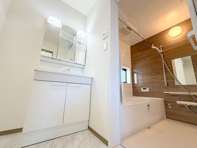 あきる野市秋留全６棟　新築分譲の洗面所