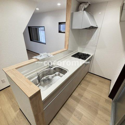 茄子作リノベーションハウスのキッチン