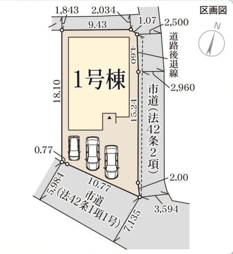 リーブルガーデン　倉敷市酒津（第10）【仲介手数料無料】の区画図