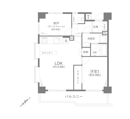 ロイヤルステージ浅草の間取り