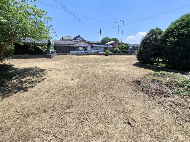 うきは市吉井町八和田　売り土地の外観|西から