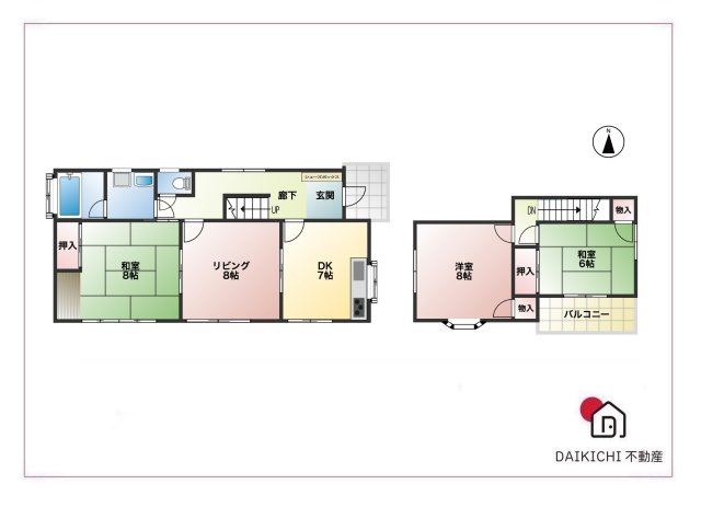 【間取り】 | 深谷市永田　中古戸建