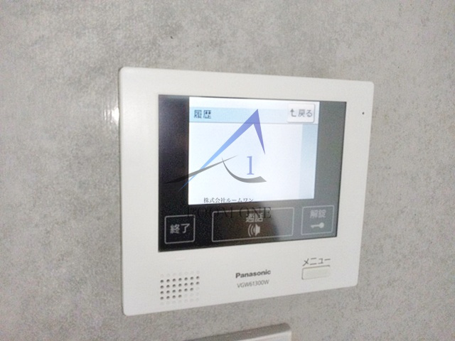 LAPiS下目黒のセキュリティ|モニター付インターホンです。