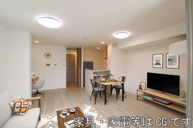 レーヴェ前原町の居間・リビング