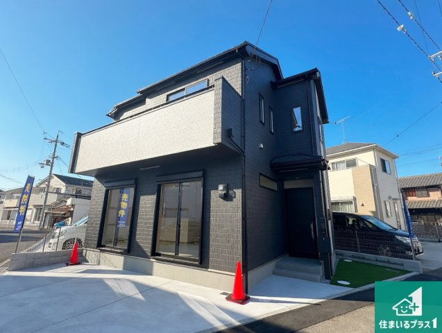 明石市二見町西二見　新築一戸建ての外観|お客様に長く安心して住んでいだだける事にこだわった家づくり！住んでからのアフターサービスにもしっかりと取り組んでいます！