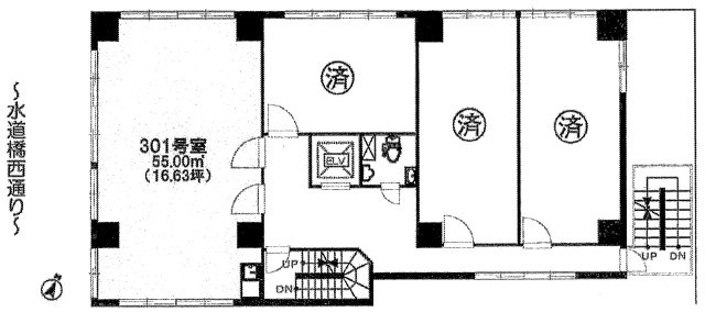 神田中央ビルの間取り