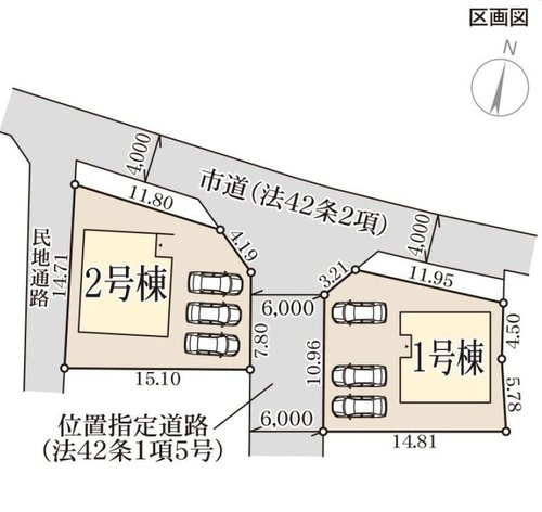 リーブルガーデン　玉野市田井２丁目(第2)【仲介手数料無料】の区画図