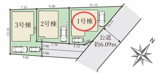 【区画図】 | Terrechez藤井寺市小山１期 | 区画図