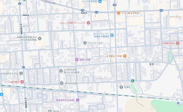 揖保郡太子町東南　第3期　新築一戸建ての地図