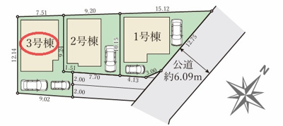 【区画図】 | Terrechez藤井寺市小山１期 | 区画図