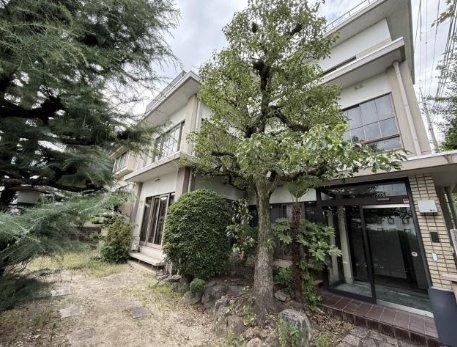 紫竹上ノ岸町店舗付住宅の庭