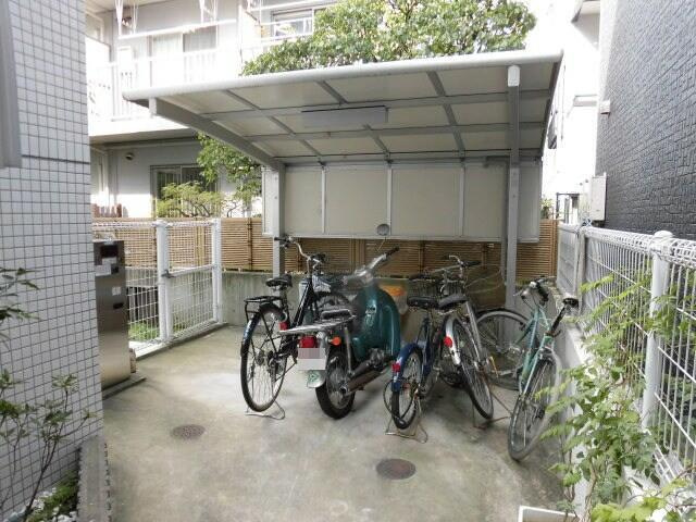 Ｓｃｉｍｏｎｅのその他共用部分|駐輪場です