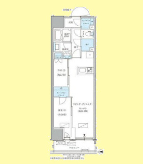 【間取り】 | パークアクシス品川天王洲アイル | パークアクシス品川天王洲アイル