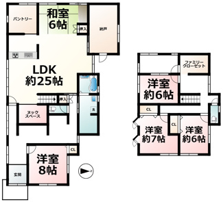 【間取り】 | 平津１丁目
