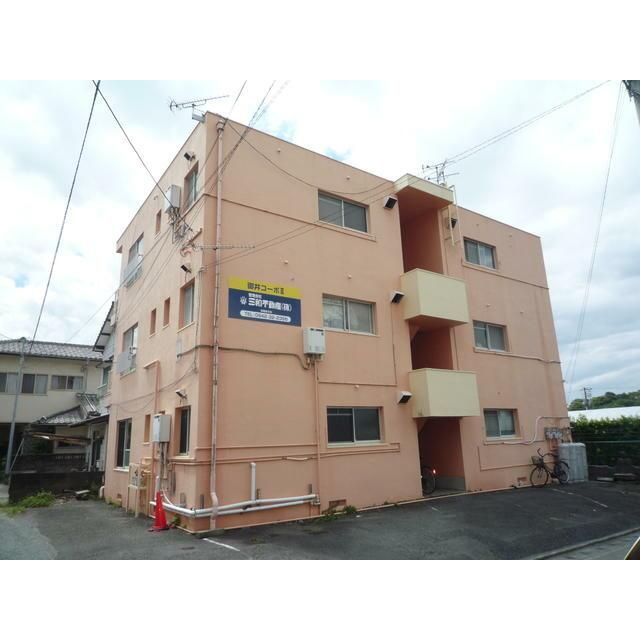 御井コーポⅡの外観|外観もきれいです