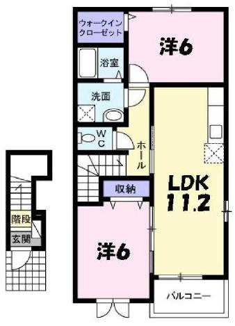 【間取り】 | シエル・アンソレイル | シエル・アンソレイル(GoodHome)