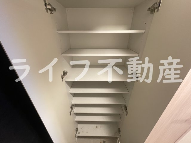 S-RESIDENCE高井田Centralの収納|専用の収納スペースです