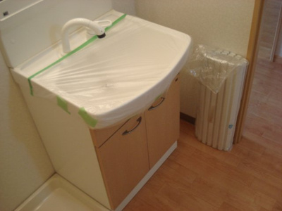 【洗面所】 | メゾンミルキーウェイⅠ | 洗面